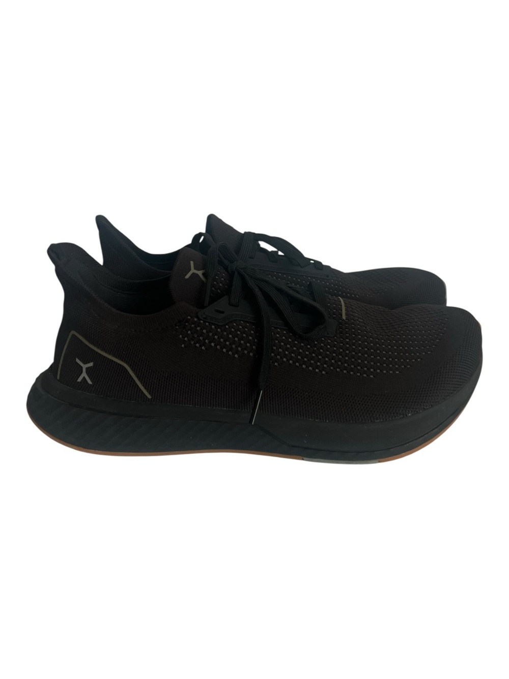 Flux Adapt Black Running Unisex Knit Lace Up Sneakers Size 12